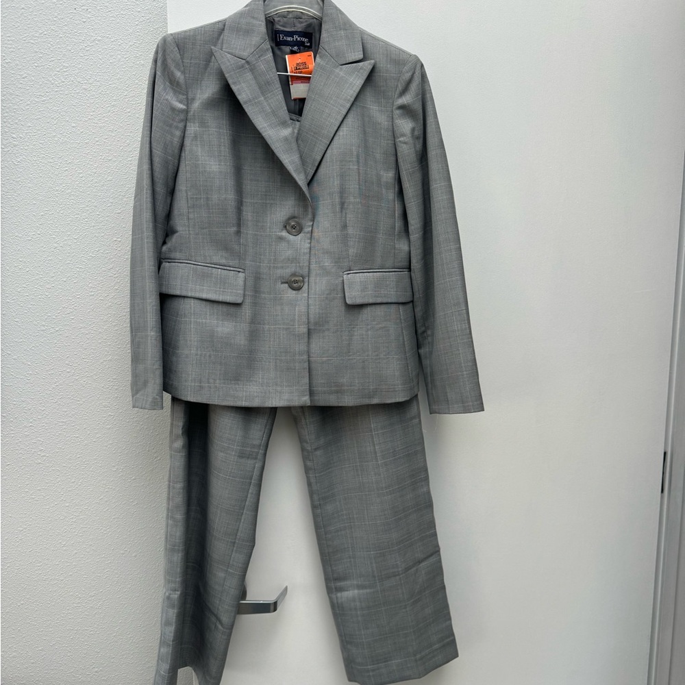 Gray Two-Piece Women’s Suit